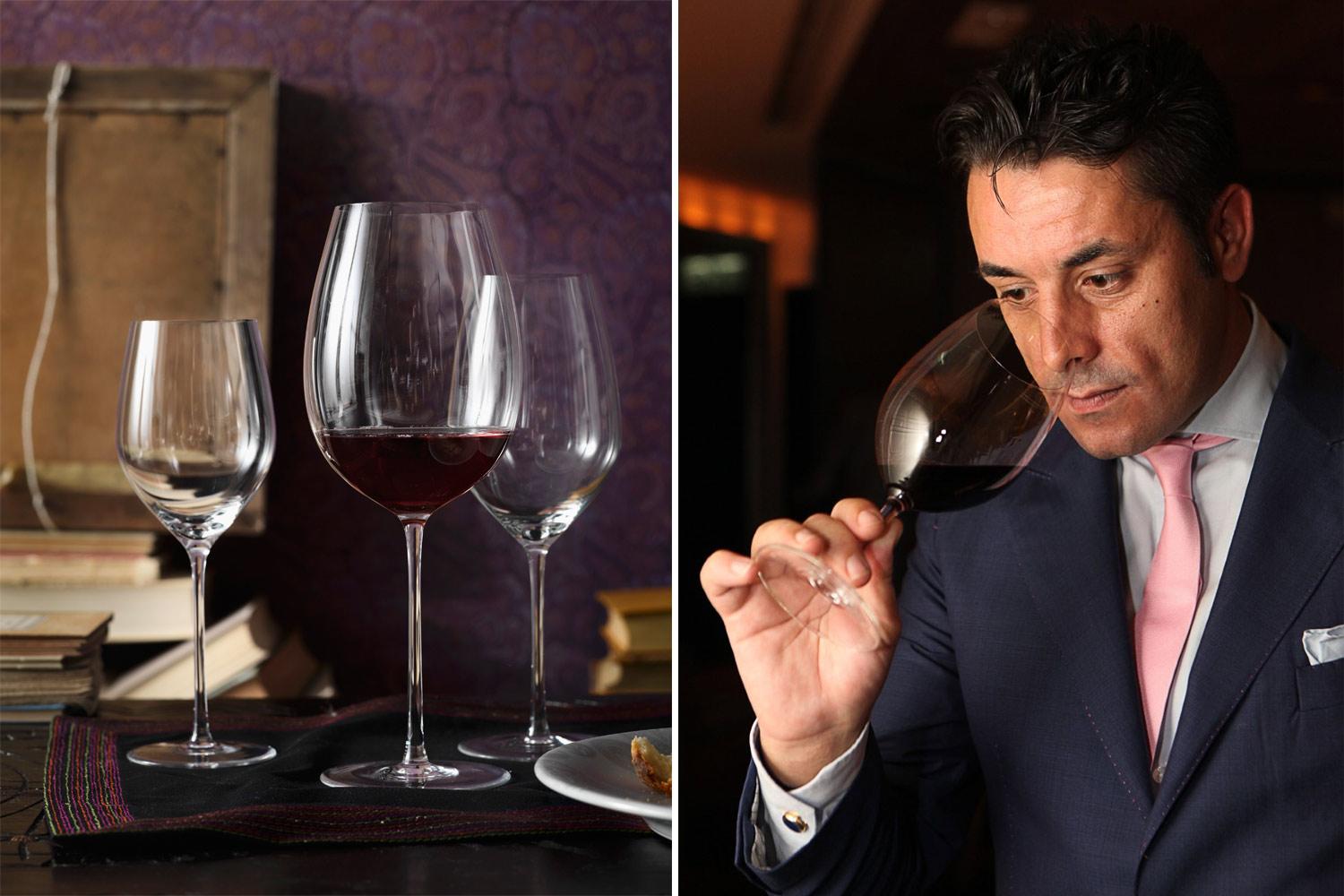 Luca Martini, Sommelier, Vino, Consigli, Mise en place