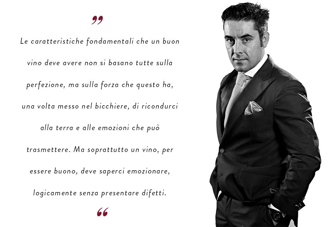 Luca Martini, Sommelier, Vino, Consigli, Mise en place