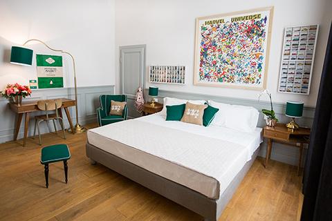 Florence : un hôtel à la décoration éclectique