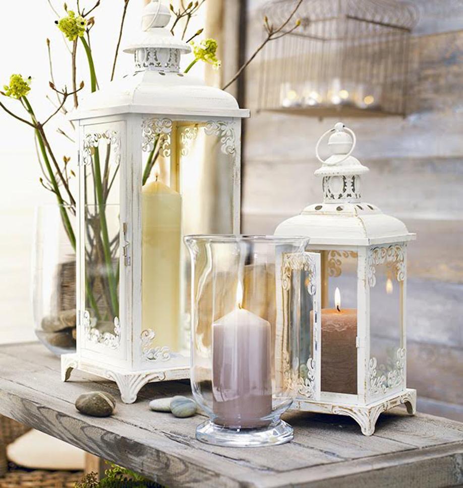 Dalani, Matrimonio Decorare il Ricevimento in Stile Shabby Chic con Lanterne e Candele Dalani, Matrimonio, Colori, Decorazioni, Idee, Primavera, Stile