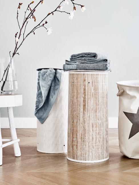 panier-linge Paniers de linges ronds