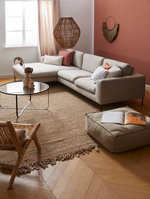 Sisal Teppich im Wohnzimmer