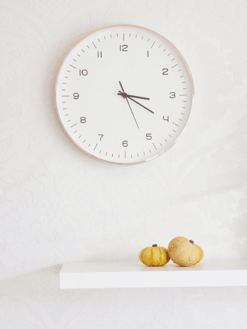 Orologi da parete Orologio da parete bianco