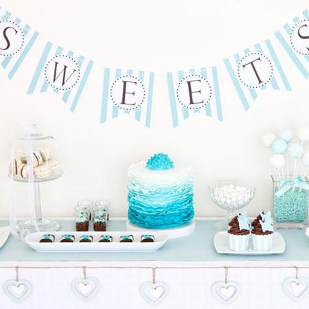 So stylen Sie ein Dessertbuffet