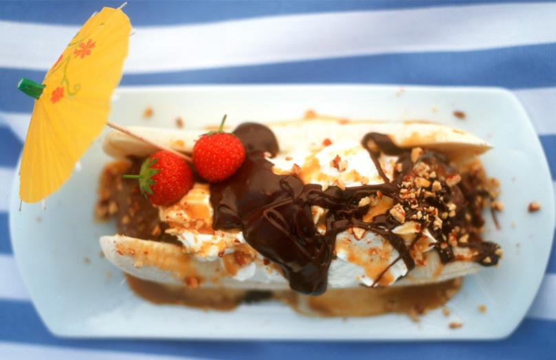 Banana split e Iced coffee: dolce estate retrò