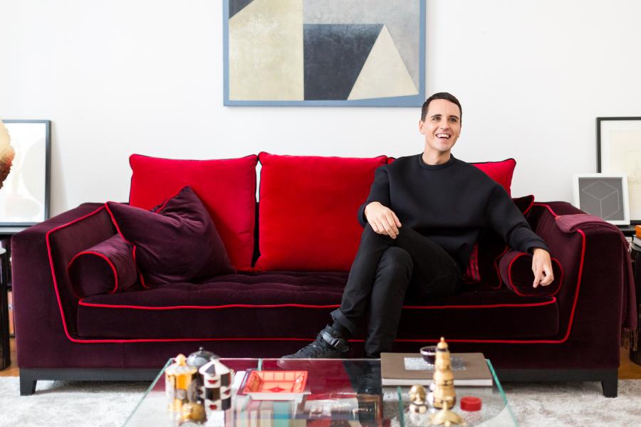 Arrêt à Milan chez le designer Lorenzo De Fant