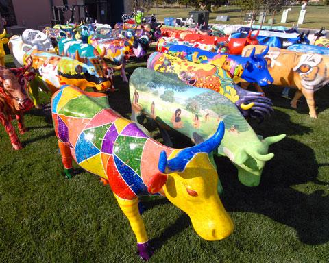 Metropoli ad arte – CowParade style