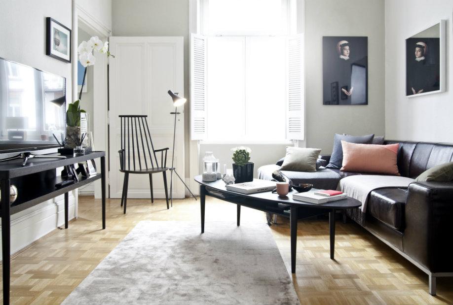 Dalani, Stile scandinavo, Casa di Corinna Thiel, Living con Tavolino, Tappeto e Lampada Dalani, Stile scandinavo, Casa, Colori, Design, Spazio, Idee, Fai da te
