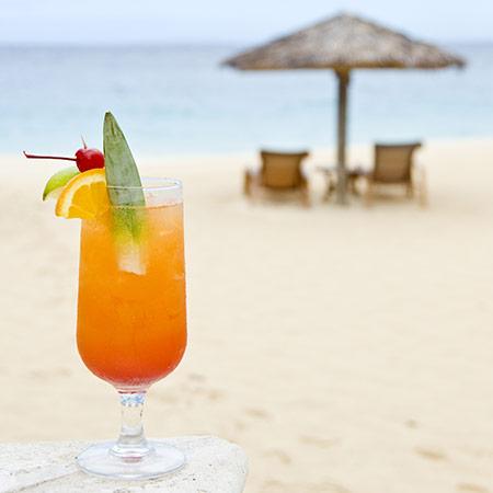 Ricetta per un cocktail tropicale