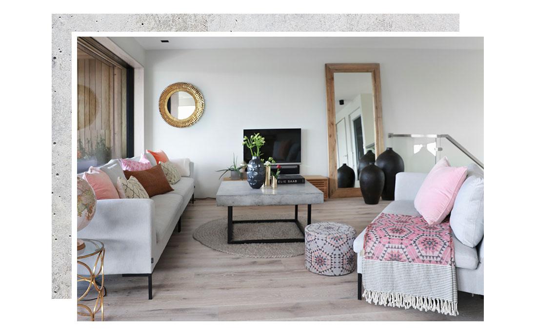 arredare con gli specchi salotto