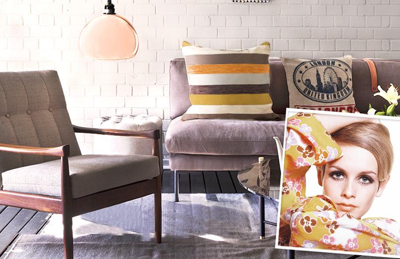 Revival anni '70 - Una casa in stile Twiggy