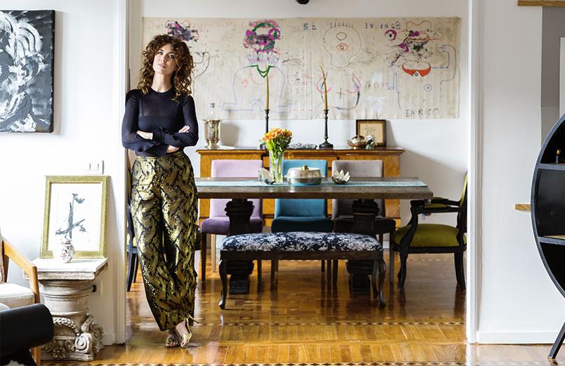 Una casa Eclectic-Art a Milano