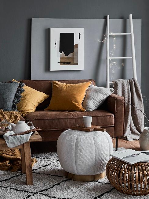 Ledercouch reinigen Ledercouch im Wohnraum