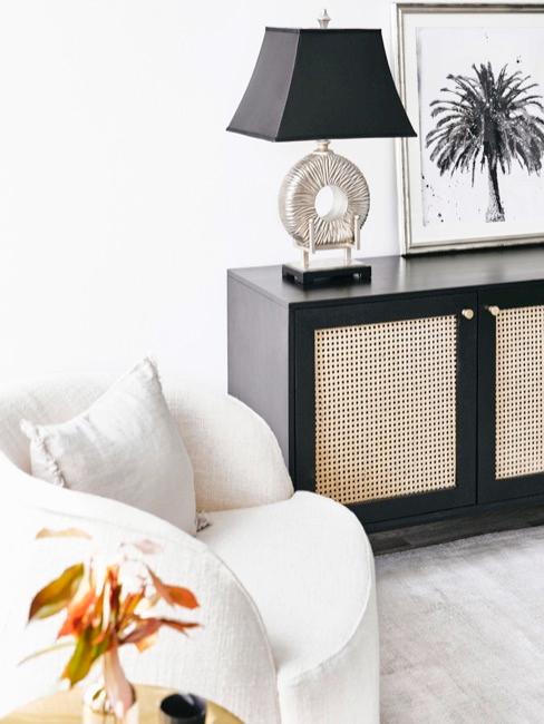 Aziatisch interieur Woonkamer in Aziatische stijl
