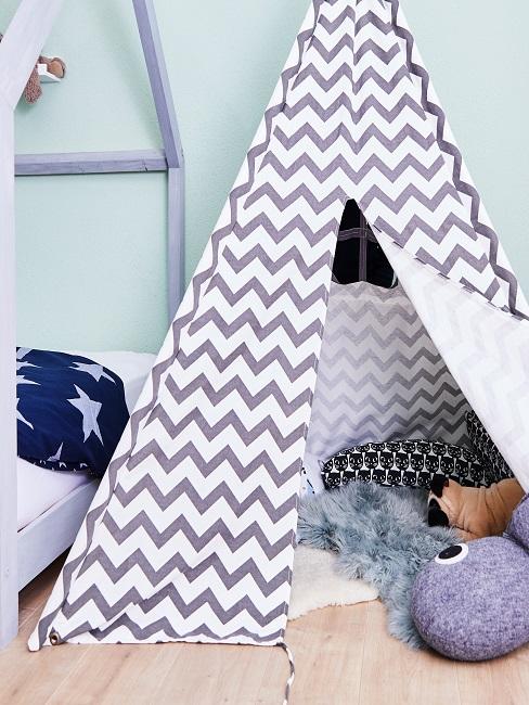 Tipi in Kinderzimmer