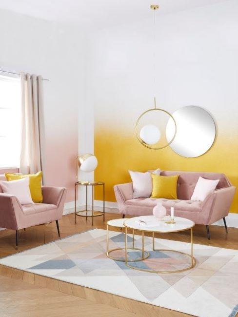 abbinamento colori pareti abbinamento colori pareti giallo e rosa