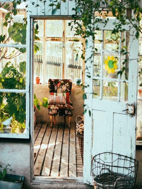 Gartenhaus im Shabby Chic