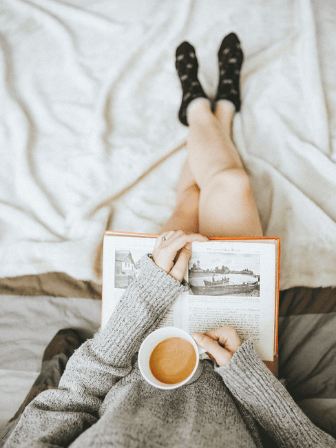 Leeshoek Boek lezen ob bed