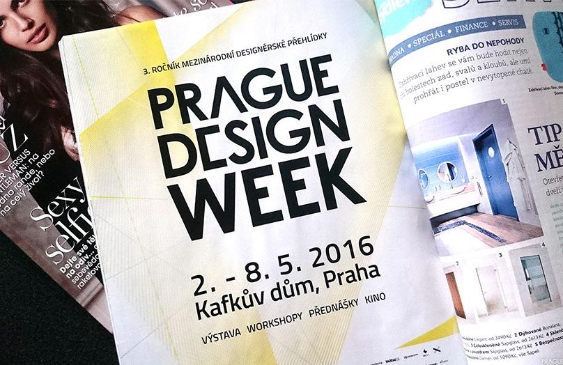 Ohlédnutí za akcí PRAGUE DESIGN WEEK 2016