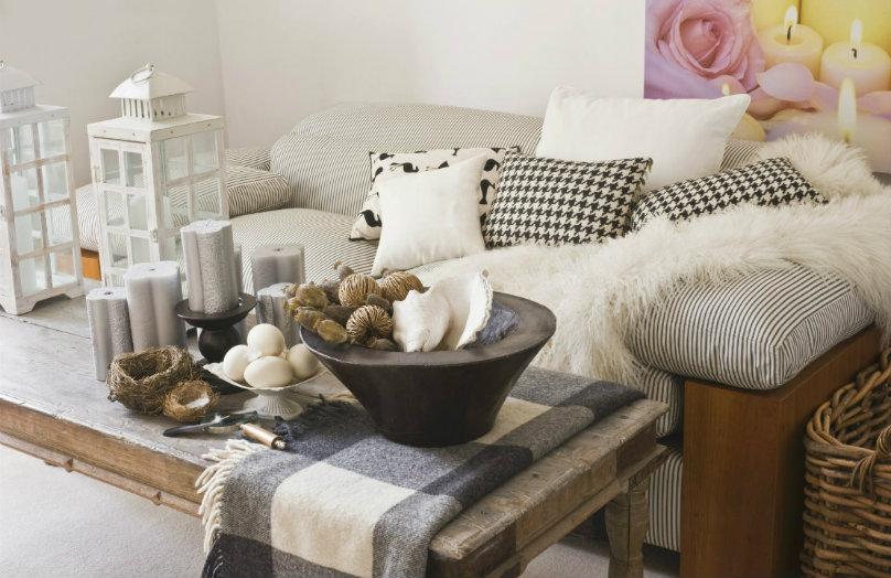 10 toques para conseguir un apartamento rústico