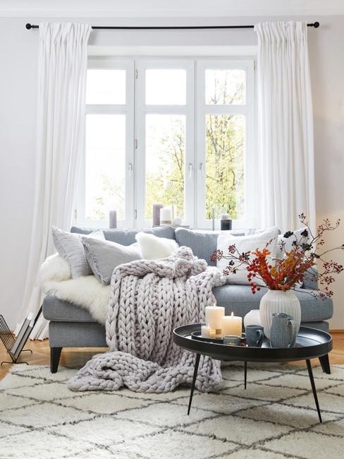 Schlafcouch Wohnzimer mit Schlafsofa für Gäste