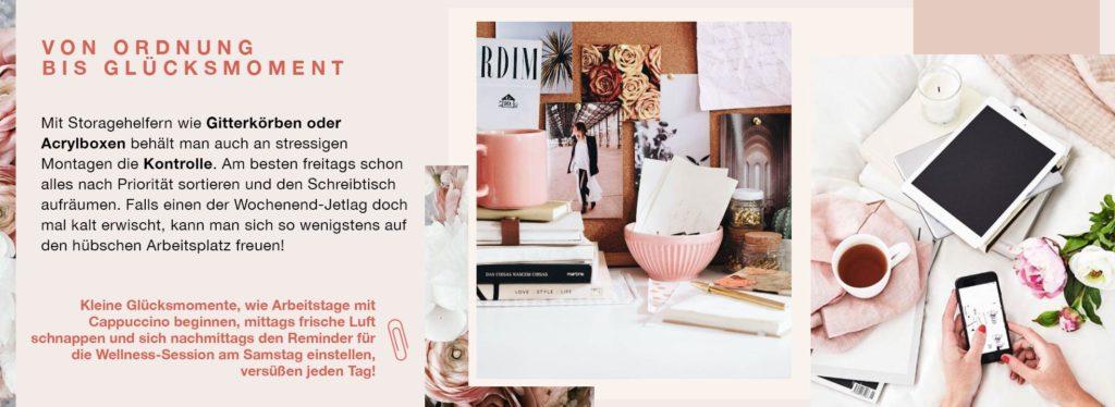 Von Ordnung bis Glücksmoment