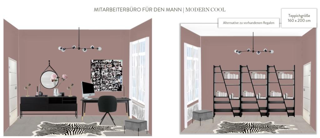 Büro einrichten Modern Cool Mann