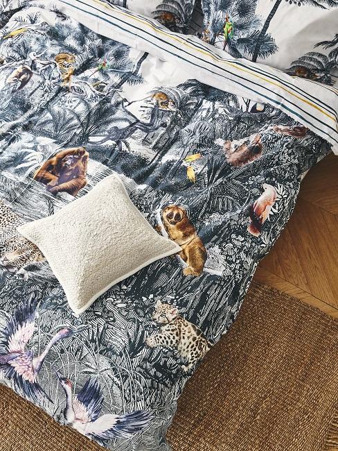 Dschungel Kinderzimmer Banner Dschungel Bettwäsche