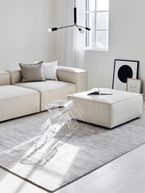 colore grigio e bianco soggiorno grigio e bianco