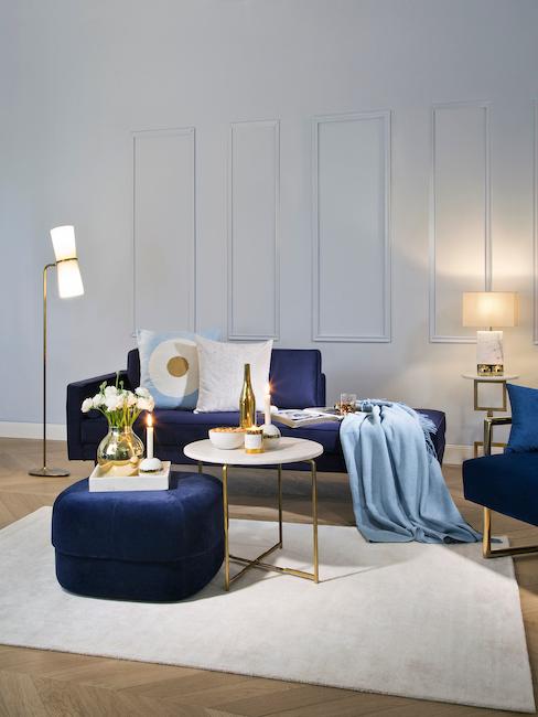 Art Deco stijl Woonkamer in Art Deco stijl