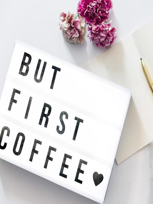 But first coffee Lightbox