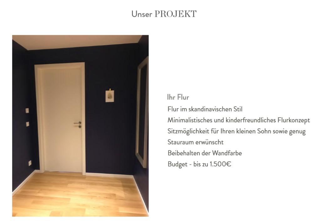 Flur neu gestalten Vorher Bild Infos