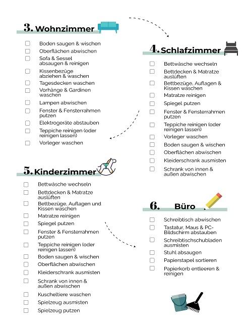 Fruhjahrsputz Checklisten Richtig Putzen Westwing