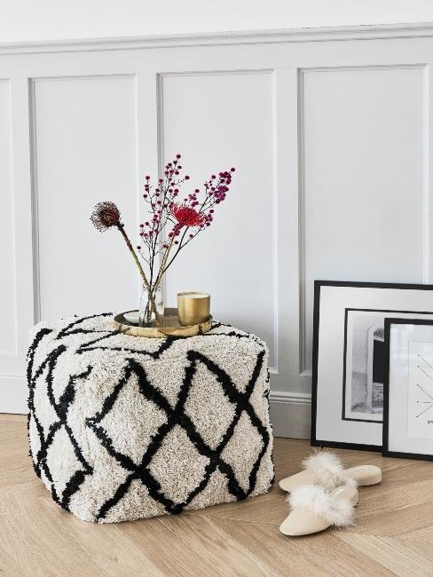 pouf Pouf motifs berbères