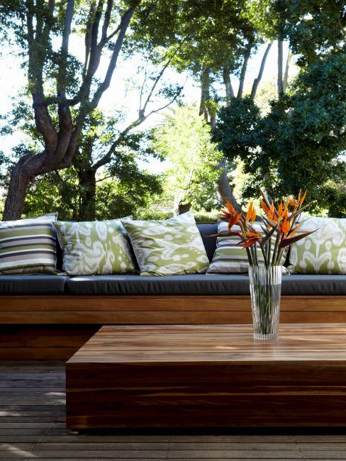 terrasse en bois en dalle composite