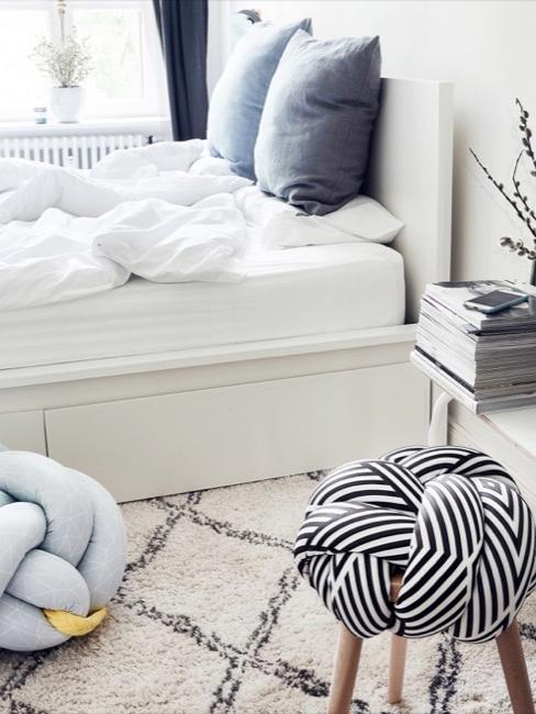 Jugendzimmer Jugendzimmer mit blauer und weißer Deko