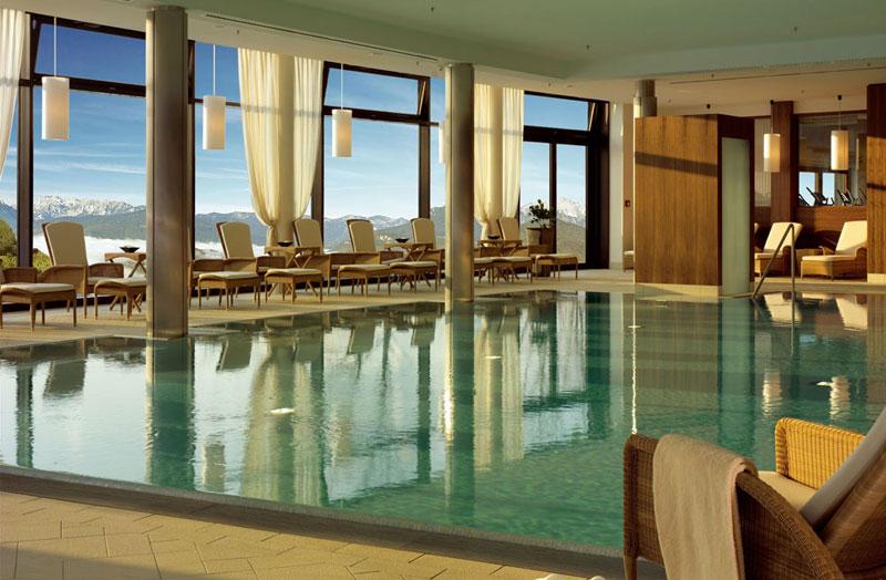besten Spa Hotels in Deutschland Berchtesgaden Pool