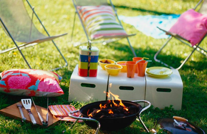 ¡Cómo me gusta la barbacoa!