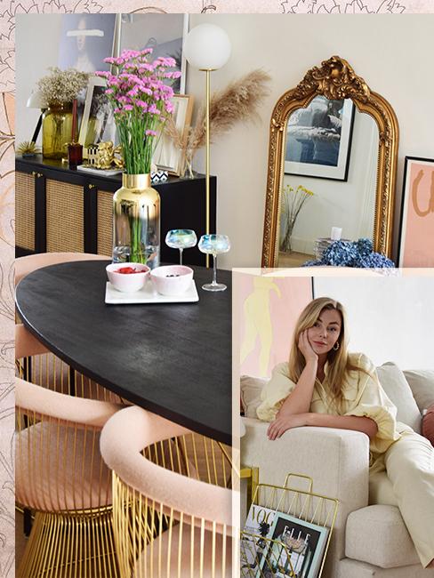 Vivian Hoorn Header Vivian Hoorn Header met eetkamer achtergrond