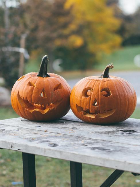 Jak zrobić dynie na halloween Dynie ozdobione na Halloween
