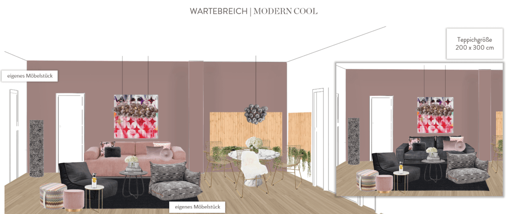 Büro einrichten Modern Cool Wartebereich