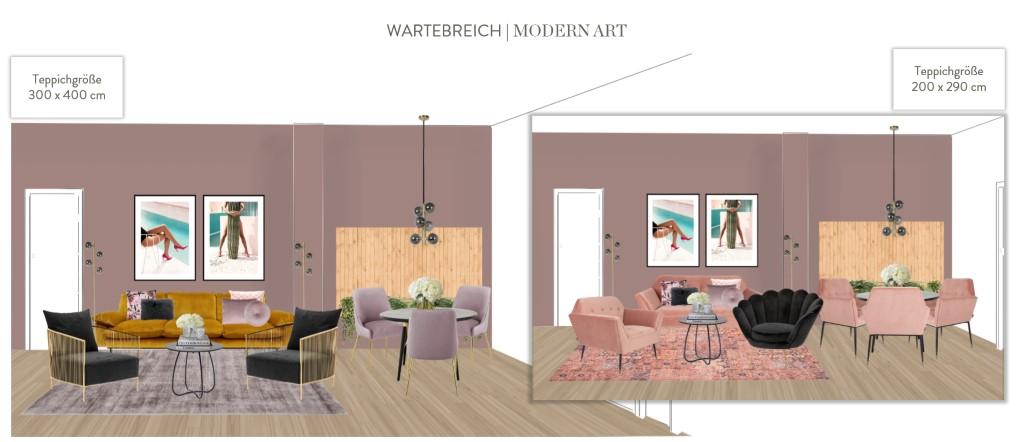 Büro einrichten Modern Art Wartebereich