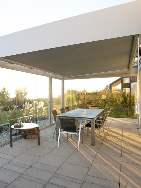Terrasse selber bauen Selbst gebaute Terrasse