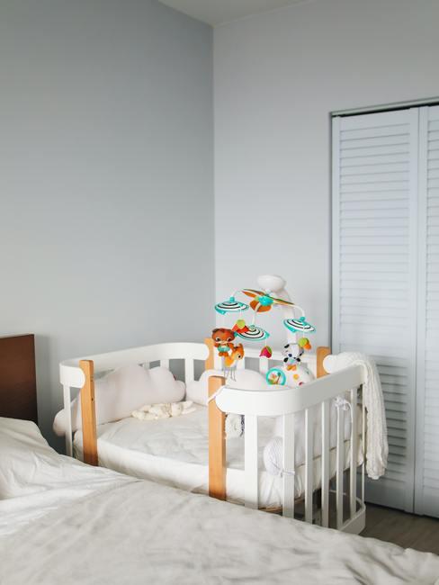 Babykamer jongen-1 Babykamer voor jongen in verschillende wit