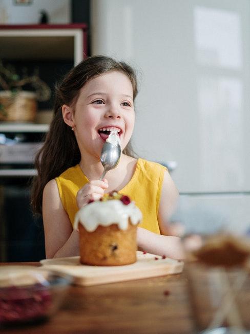antipasti di natale bambina