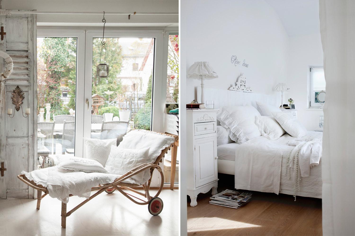 Casa Romantica in Stile Shabby Chic Casa romantica, Casa, Idee, Arredamento, Colori, Shabby
