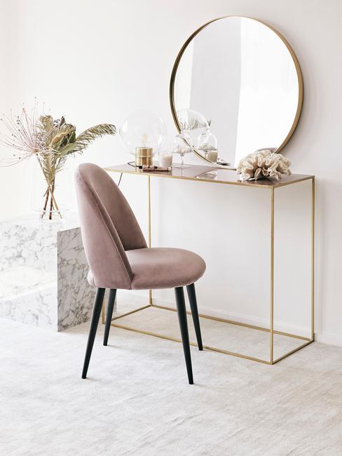 arredamento glamour specchio