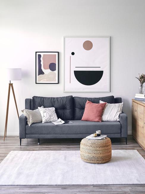 Obývák v panelovém domě