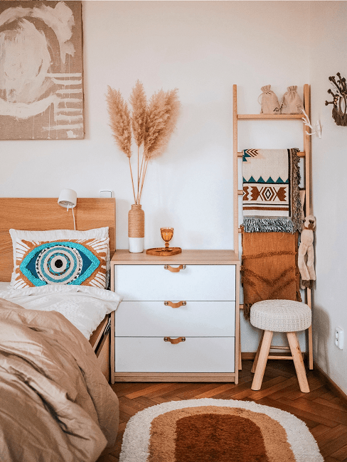 Interiér pokoje barevný