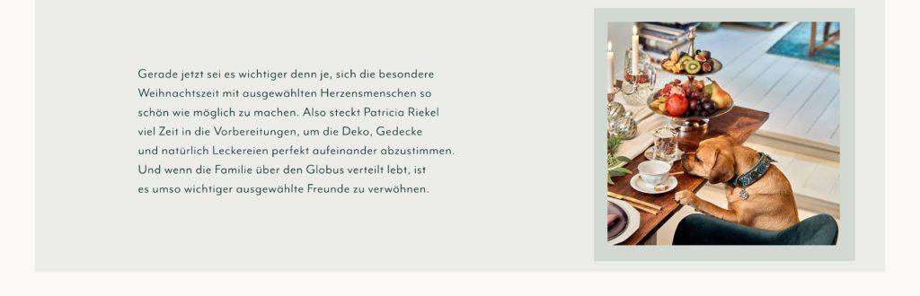 Patricia Riekel CI Tischdeko Brunch Details